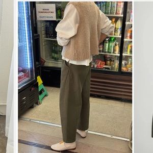 Le Bonne Shoppe Arc Pant Olive Size M